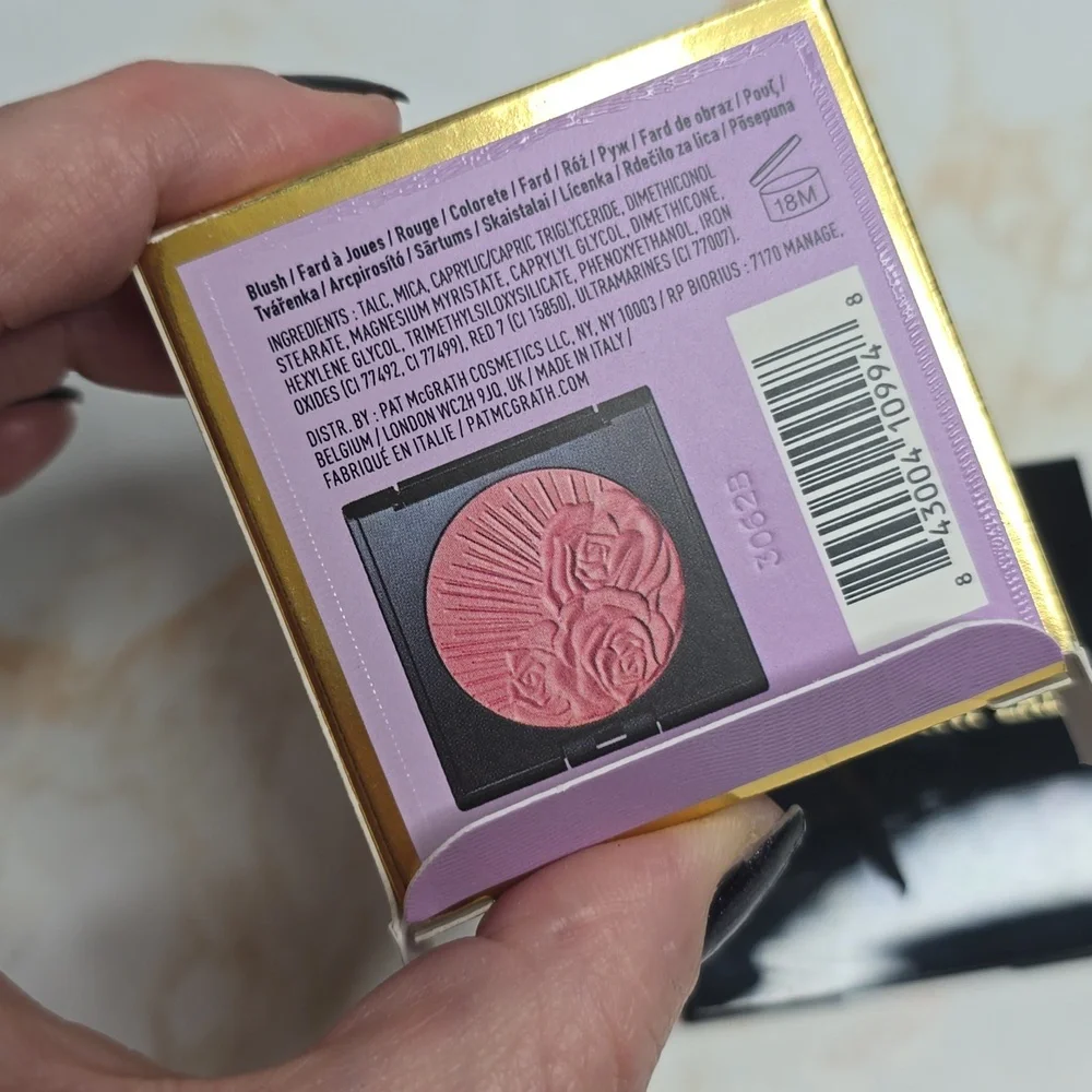 Pat McGrath Blush - Devine Rose Mini Travel New In Box